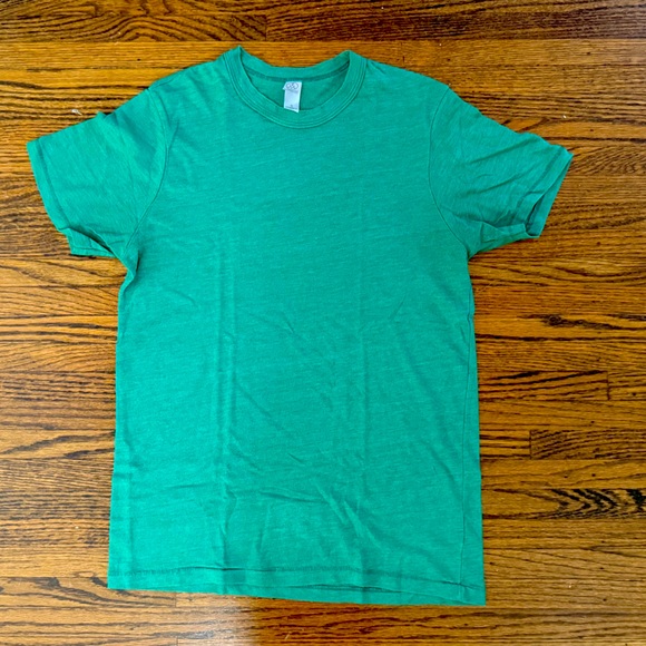 Alternative Earth Tri-Blend Short Sleeve T-Shirt in Kelly Green | Men’s Small - Picture 1 of 2